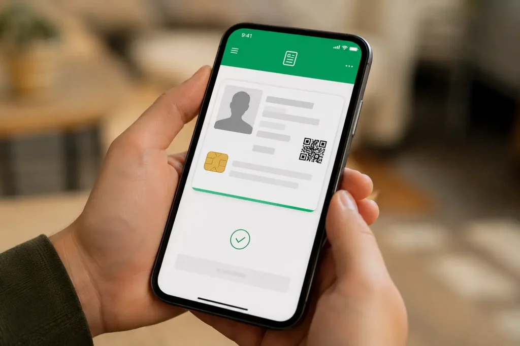 CIN Digital: tudo sobre a nova Carteira de Identidade Nacional em 2026 CIN Digital 2 Ilustração gerada por IA representando a CIN Digital no celular